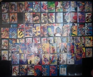 1992 Valiant Comics UNITY Complete 90 Trading Card Set + 5 Chromium Rookies - Picture 1 of 3