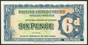 Gran Bretaña, Autoridad Militar Británica, 6 peniques, [1948], UNC - Imagen 1 de 2