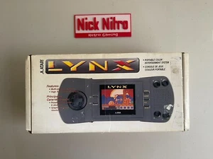 Atari Lynx 1 Console PAG-0201 Boxed Complete With All Inserts And Manuals & bags - Picture 1 of 6
