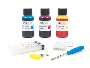 Hyrax Trading  Premium Tri-Color Ink Refill Kit for Canon CL-211XL 30ml - Picture 1 of 1