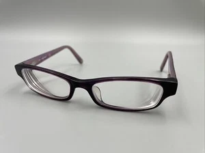 Nine West Womens Eyeglasses Frames NW5133 Purple Snake Print Style - Picture 1 of 14
