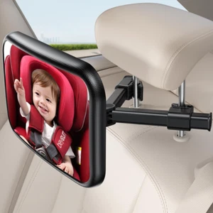 Baby Car Mirror for Baby - Lamicall Safety Shatterproof Acrylic Mirror, Anti-... - Picture 1 of 12