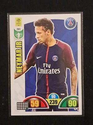 CARTE PANINI ADRENALYN XL 2018-19 LIGUE 1 NEYMAR JR #261 PARIS SAINT-GERMAIN PSG - Photo 1/4