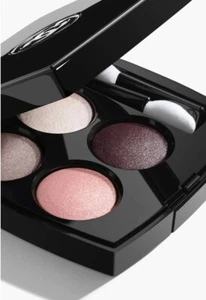 CHANEL LES 4 OMBRES Multi-Effect Quadra Eyeshadow # 202 TISSE CAMELIA Eye Makeup - Picture 1 of 6