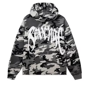 REVENGE X KILL HOODIE SNOW CAMO BRAND NEW SIZE XL - Picture 1 of 4