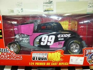 1/24  -  1/25 ( IT )  model of  a 1934 Ford coupe race car #99 stock rod - Picture 1 of 1