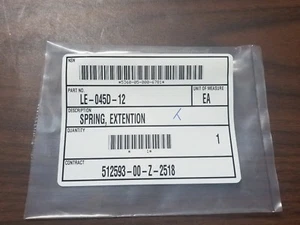 Bell and Howell LE-045D-12 Extension Helical Spring  1HS-1062-D2 - Picture 1 of 2