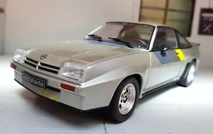 Opel Manta B 400 Silver 1981 1:24 Diecast Detailed Scale Model Car Irmscher BNIB - Picture 1 of 5