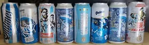 LOT 8 EMPTY CANS SELECCION ARGENTINA MESSI CAMPEONES DEL MUNDO - Picture 1 of 6