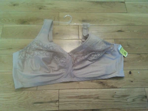 NWT WOMENS GLAMORISE BEAUTIFUL BRA COLOR NUDE SIZE 50DD - Picture 1 of 1