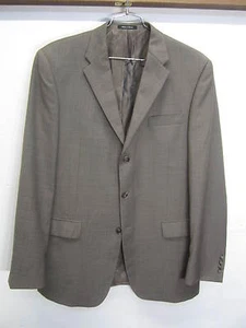 vtg Axcess Claiborne Blazer Sport Coat gray 100% wool 3 btn sz 42L EUC! - Picture 1 of 10