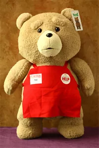 NEW Ted Movie TED the Bear PLUSH Doll Soft Toy Cute Teddy Pillow Figure 18" 3+ - Picture 1 of 5