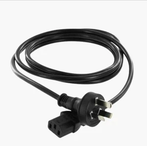 Xbox 360 360E 360S Slim - POWER CABLE REPLACEMENT - Wall Socket to Brick - Picture 1 of 2