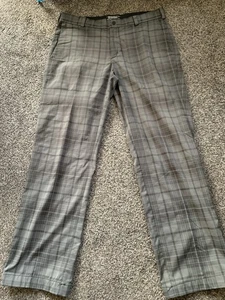 Nike Dri-Fit Men's Golf Tour Performance Trousers Grey/Black 34/34 - Picture 1 of 5