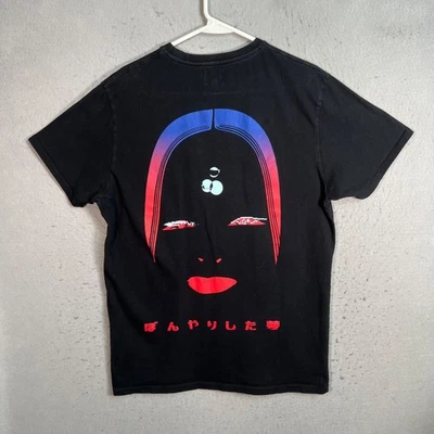 Edwin Ko Omote Black Graphic Print T Shirt Adult Mens Large 100% Cotton - Image 1 of 4