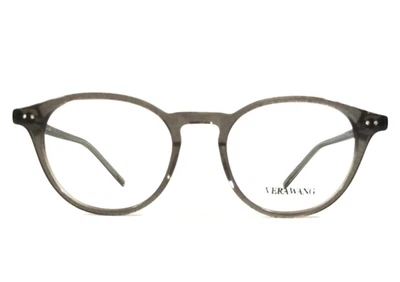 Vera Wang Eyeglasses Frames V585 DO Dove Shimmer Round Full Rim 47-17-135 - Image 1 of 4