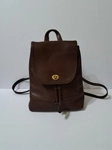 COACH VINTAGE 90er 9791 GROSSER DAYPACK RUCKSACK HANDSCHUHGEGERBTES LEDER - Bild 1 von 11