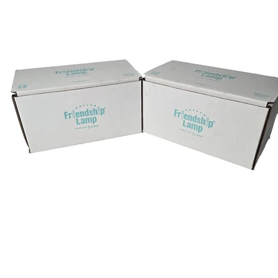 Two (2) Filimin Friendship White Long Distance Classic Design Touch Wi-Fi Lamps - Image 1 of 4