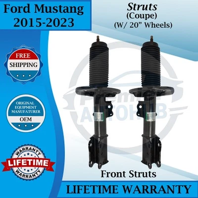 Motorcraft OEM Front Struts For 2015-2023 Ford Mustang 20'' Wheels Coupe 10yr W. - Изображение 1 из 4