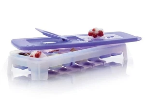 Tupperware Ice Cube Tray Cool Cubes Silicone Pop Out Berry Bliss Purple NEW X 1 - Picture 1 of 3