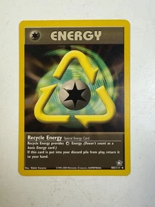 Pokemon - Recycle Energy 105/111 - Neo Genesis Regular - Picture 1 of 2