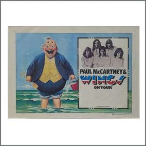 Paul McCartney And Wings 1973 Concert Tour Poster (UK) - Picture 1 of 1