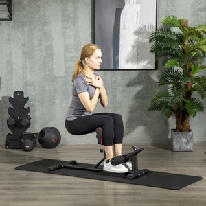 Soozier Sissy Squat Machine Leg Workout Equipment with Adjustable Pad - Picture 1 of 11
