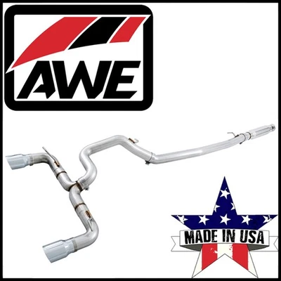 Kit de sistema de escape trasero AWE Track Edition Cat para Ford Focus RS 2016-2018 2,3 L Foto 1 de 4