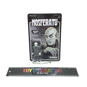 Super7 ReAction Halloween Series Nosferatu NOSFERATU B&W Action Figure - Picture 1 of 5
