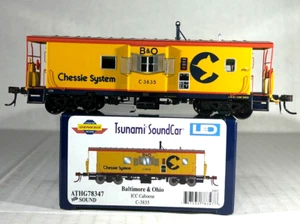 ATHEARN HO ESCALA ICC CABOOSE CON SONIDO TSUNAMI B&O/CHESSIE ATHG78347 - Imagen 1 de 3