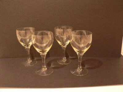 Copas transparentes de vino blanco (4) copa fina (S0 Foto 1 de 3