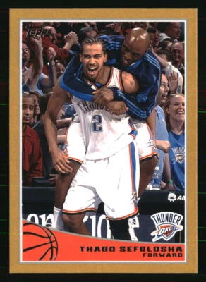 Thabo Sefolosha 2009 Topps #214 /2009  Basketball Card - Image 1 of 2