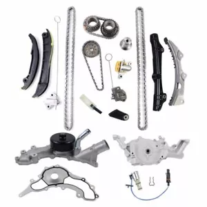 (NEW)Timing Chain Kit Oil&Water Pump Set Fit 2011-2015 Chrysler Dodge Jeep VW 3 - Picture 1 of 7