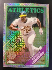 2023 Topps Chrome Rickey Henderson MOJO 1988 card #T88C-8