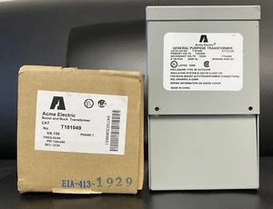 T181047 ACME Buck-Boost Transformer 120/240VAC 150VA 60Hz *NEW IN ORIGINAL BOX* - Picture 1 of 4