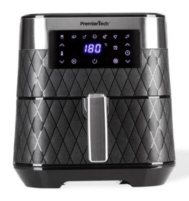 Friggitrice ad Aria Calda Senza Olio 5,5 Litri Display Led PremierTech PT55LAF - Immagine 1 di 4