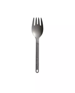 Snow Peak Titanium Foon - Durable and Lightweight Titanium - 1.3 x 6.4 in - Picture 1 of 5