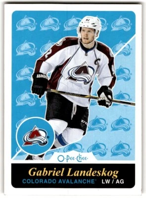 2015-16 O-Pee-Chee Retro Gabriel Landeskog #176 Colorado Avalanche - Image 1 of 2