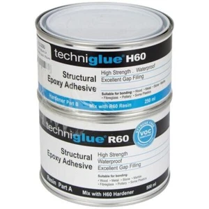 Techniglue R60 / H60F Pack 750ml (Resin 500ml / Fast Hardener 250ml) - Picture 1 of 1