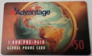 Aadvantage Collectible Global Phone Card American Airlines - Picture 1 of 2