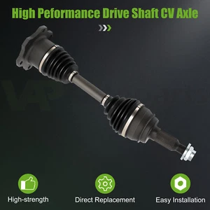 CV Axle Shaft For GMC Sierra Chevrolet Silverado Suburban 1500 4WD Front - Picture 1 of 7