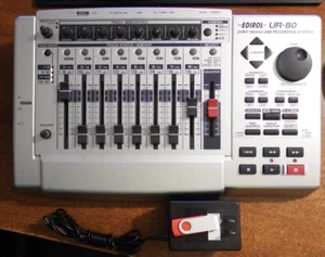Roland Edirol UR-80 24 Bit/96 kHz USB midi interface Audio Recording -UNTESTED! - Picture 1 of 5