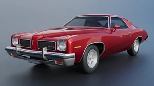 1973 Pontiac GTO Model Kit - 1/24  - 3D Printed - Picture 1 of 12