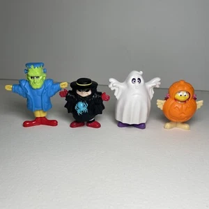 1995 McDonald’s Happy Meals Toys Click-On Halloween Costumes, Complete Set Of 4 - Picture 1 of 18