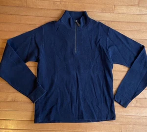 CC FILSON cotton/wool  sweater  blue navy  Small Filson's - Picture 1 of 5