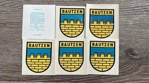 Schiebebild DDR Wappen Bautzen und andere Städte Siehe andere Auktionen - Bild 1 von 1