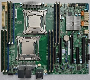 Supermicro X10DAL-i ATX Motherboard w/ Intel Xeon E5-2618L v4 CPU, 32GB DDR4 RAM - Photo 1/6