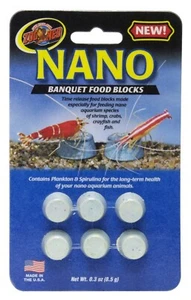 Zoo Med Nano Banquet Fish Feeding Block 0.3 oz, Mini - Picture 1 of 2