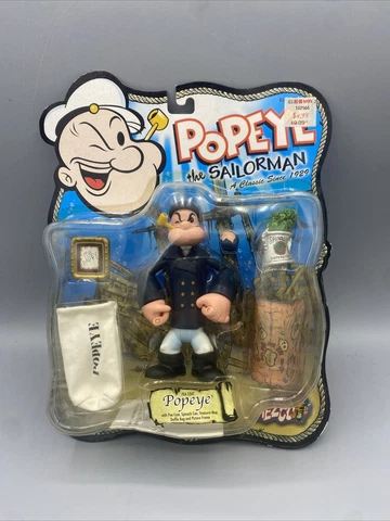 Popeye the Sailorman Pea Coat Popeye Action Figure Mezco Series 1 New Cover