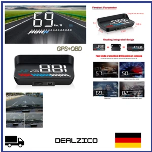 Head up Display 3,5 Zoll mit OBD Adapter - Bild 1 von 6